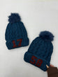 Custom Bling Number Pom Hats