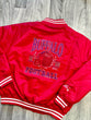 Color Rush *NEW* Bling Red Buffalo Bomber Jacket