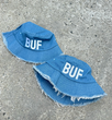 Distressed Denim BUF Bucket Hat