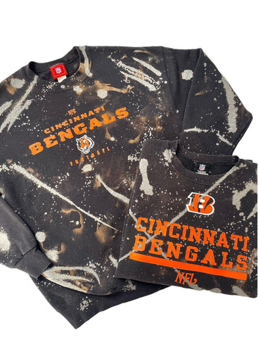 BENGALS STARRY VINTAGE CREWNECK